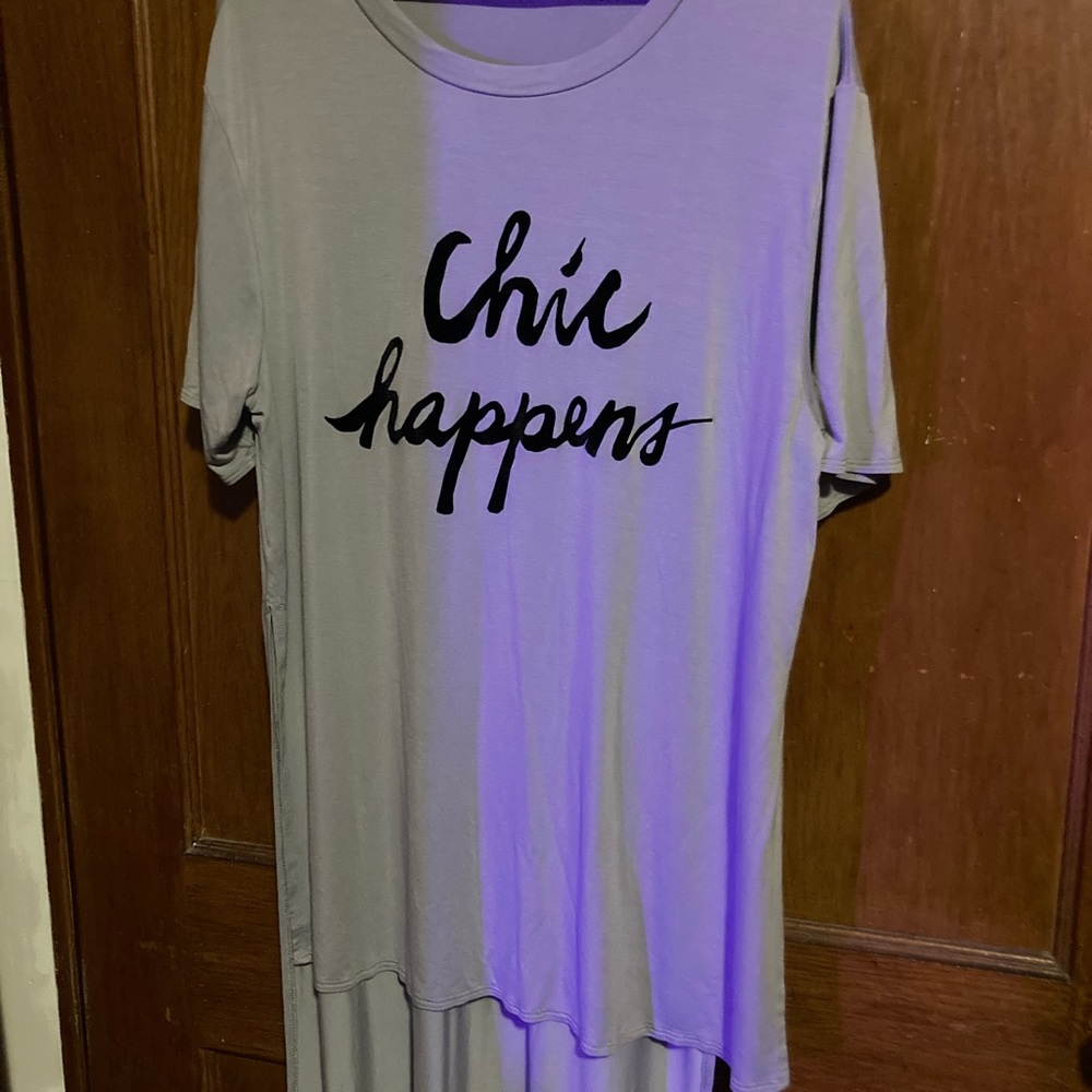 Hi-Lo T-shirt Dress
